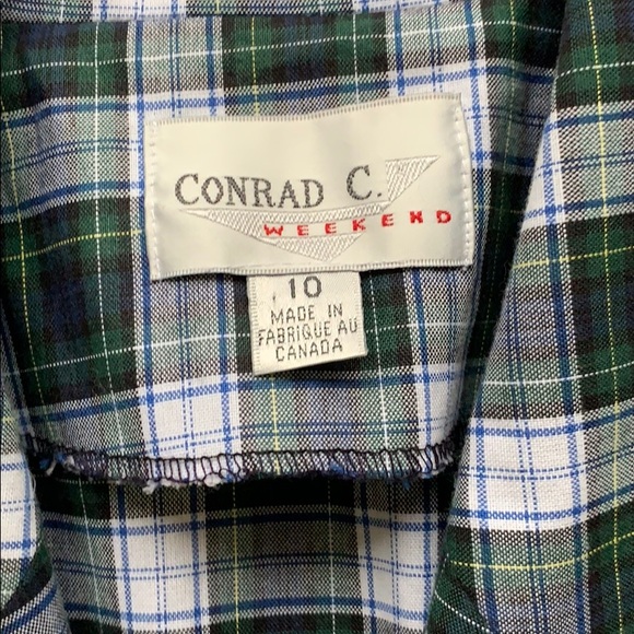 Vintage plaid lightweight oversized blazer - Picture 4 of 5